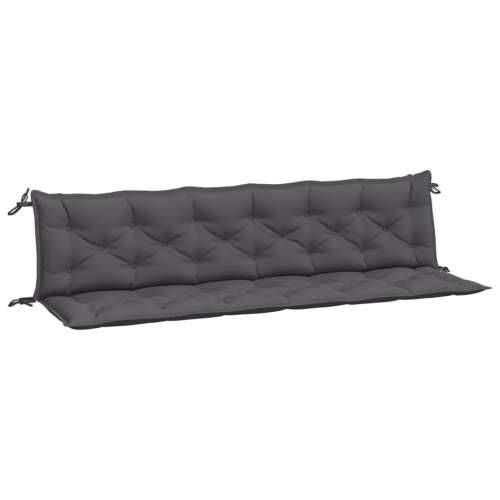 Jastuci za vrtnu klupu 2 kom antracit 200x50x7cm tkanine Oxford - Antracit 200 x 50 x 7 cm 2 Cijena