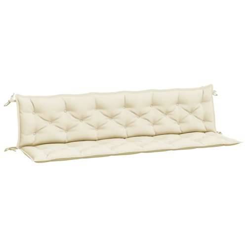 Jastuci za vrtnu klupu 2 kom Krem bijeli tkanine Oxford Krema 200 x 50 x 7 cm 2 Cijena