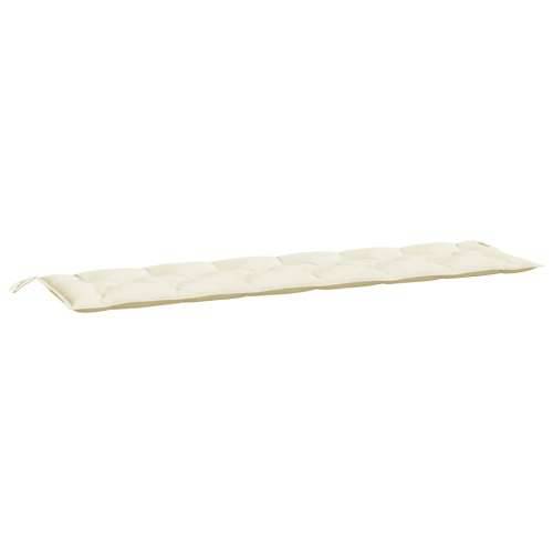Jastuci za vrtnu klupu 2 kom Krem bijeli tkanine Oxford Krema 200 x 50 x 7 cm 2 Cijena