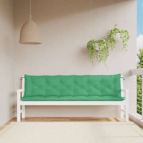 Jastuci za vrtnu klupu 2 kom zelena 200x50x7cm tkanine Oxford - Zelena 200 x 50 x 7 cm 2 Cijena