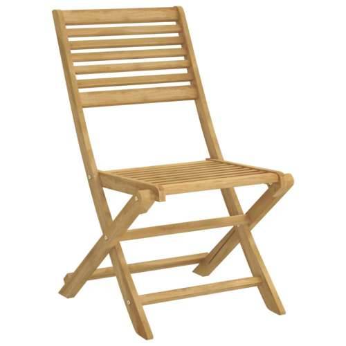 Sklopive vrtne stolice 2 kom 48,5x61,5x87 cm od drva bagrema 2 Bez naslona za ruke Cijena