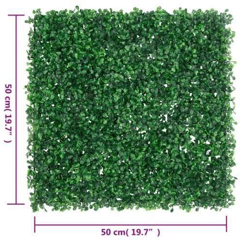 Ograda od umjetnog lišća 6 kom zelena 50 x 50 cm - 50 x 50 cm 6 Cijena