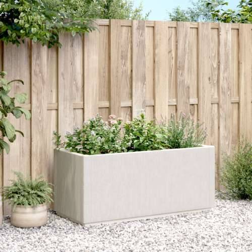 Vrtna sadilica bijela 80x36x35 cm PP Bijela 1 Cijena
