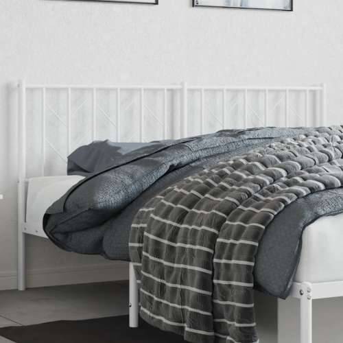 Metalno uzglavlje bijelo 160 cm - Bijela 160 cm 1 Cijena