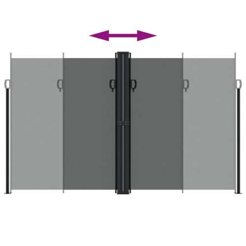 Bočna tenda na uvlačenje antracit 200x1000 cm - Antracit 200 x 1000 cm 1 Cijena