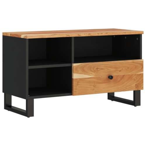 TV ormarić 80 x 33 x 46 cm drvo bagrema i konstruirano drvo - Smeđa 1 Cijena