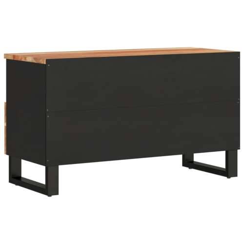 TV ormarić 80 x 33 x 46 cm drvo bagrema i konstruirano drvo - Smeđa 1 Cijena