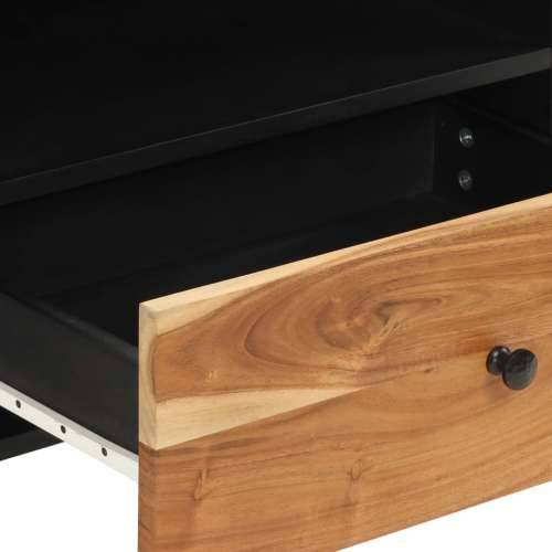 TV ormarić 80 x 33 x 46 cm drvo bagrema i konstruirano drvo - Smeđa 1 Cijena