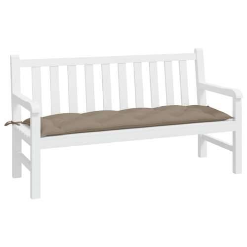 Jastuk za vrtnu klupu smeđesivi 150 x 50 x 7 cm tkanina Oxford - Sivo-smeđa 150 x 50 x 7 cm 1 Cijena