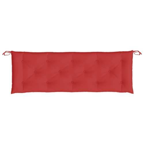 Jastuci za vrtnu klupu 2 kom crvena tkanine Oxford - Crvena 150 x 50 x 7 cm 2 Cijena