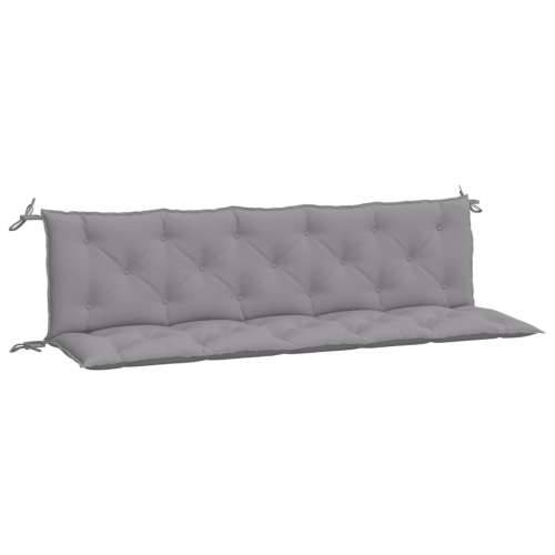 Jastuci za vrtnu klupu 2 kom sivo 180x50x7cm tkanine Oxford - Siva 180 x 50 x 7 cm 2 Cijena