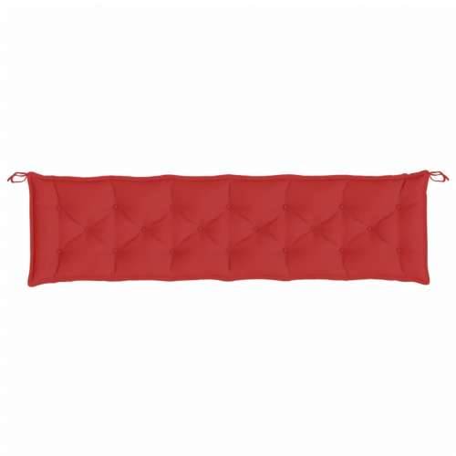 Jastuci za vrtnu klupu 2 kom crvena 200x50x7cm tkanine Oxford - Crvena 200 x 50 x 7 cm 2 Cijena