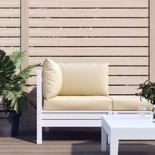 Jastuci za sofu od paleta 3 kom bež od tkanine - Bež 1 kutna sofa Cijena