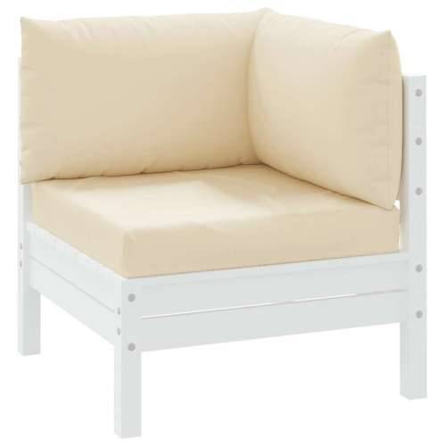 Jastuci za sofu od paleta 3 kom bež od tkanine - Bež 1 kutna sofa Cijena