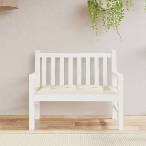 Jastuk za vrtnu klupu krem bijeli 110x50x7 cm od tkanine Oxford - Krema 1 Cijena