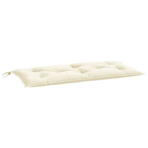Jastuk za vrtnu klupu krem bijeli 110x50x7 cm od tkanine Oxford - Krema 1 Cijena