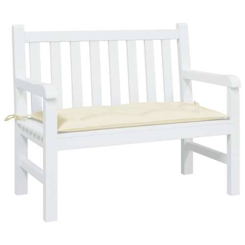 Jastuk za vrtnu klupu krem bijeli 110x50x7 cm od tkanine Oxford - Krema 1 Cijena