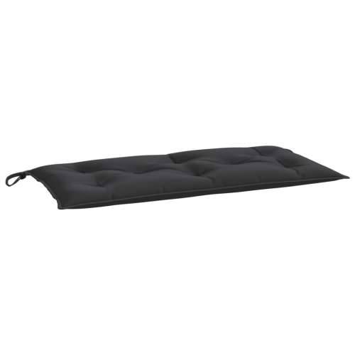 Jastuk za vrtnu klupu crni 110 x 50 x 7 cm od tkanine Oxford - Crna 1 Cijena