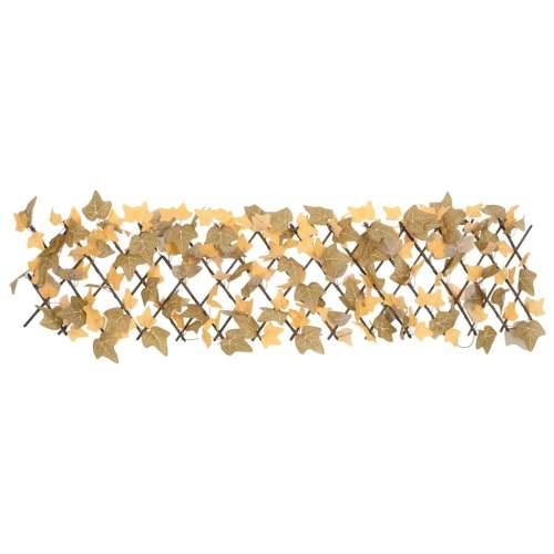 Proširiva rešetka od umjetnog lišća javora narančasta 180x30 cm - 180 x 30 cm 1 Cijena