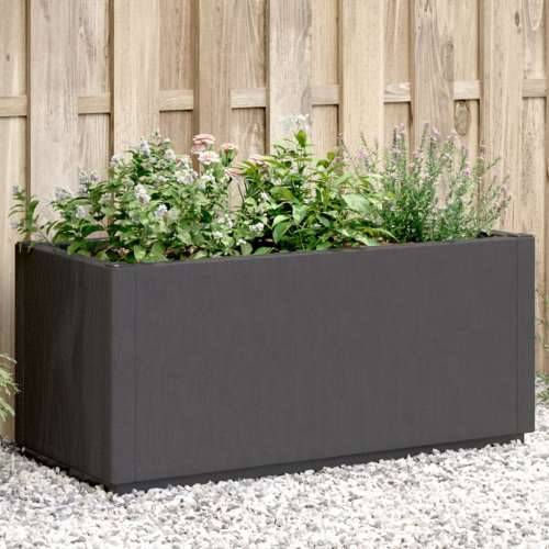 Vrtna sadilica tamnosiva 80x36x35 cm PP - Tamno siva 1 Cijena