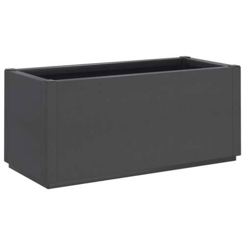 Vrtna sadilica tamnosiva 80x36x35 cm PP - Tamno siva 1 Cijena
