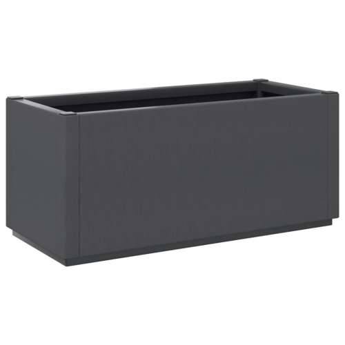 Vrtna sadilica tamnosiva 80x36x35 cm PP - Tamno siva 1 Cijena