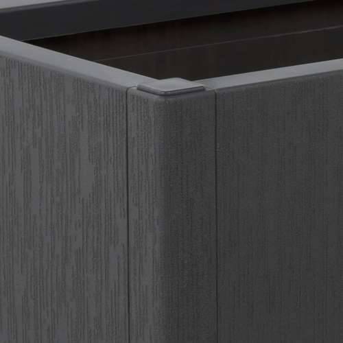 Vrtna sadilica tamnosiva 80x36x35 cm PP - Tamno siva 1 Cijena