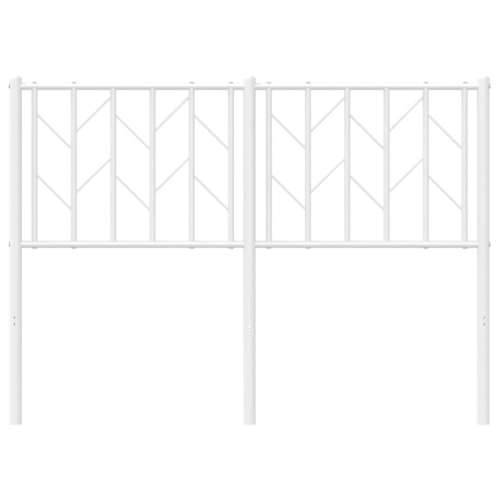 Metalno uzglavlje bijelo 120 cm - Bijela 120 cm 1 Cijena