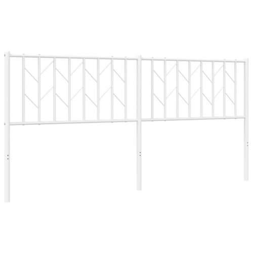 Metalno uzglavlje bijelo 180 cm - Bijela 180 cm 1 Cijena