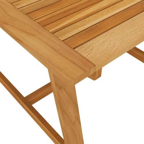 Vrtna garnitura - 3-dijelni vrtni blagovaonski set s jastucima smeđi - Smeđa Dužina stola 88 cm 2 Cijena