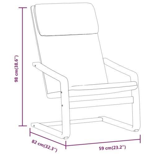 Stolica za opuštanje s tabureom od tkanine boja tamnožuta Cijena