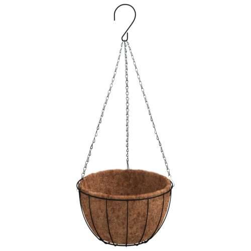 Nosači za viseće košare sa sadilicama 4 kom crni čelični - Ø 30 x 52 cm 4 Cijena