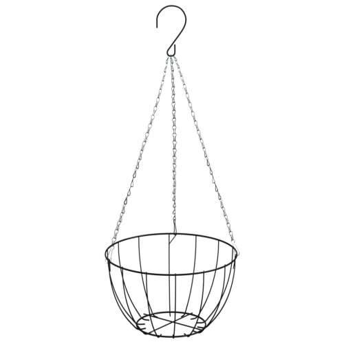 Nosači za viseće košare sa sadilicama 4 kom crni čelični - Ø 30 x 52 cm 4 Cijena
