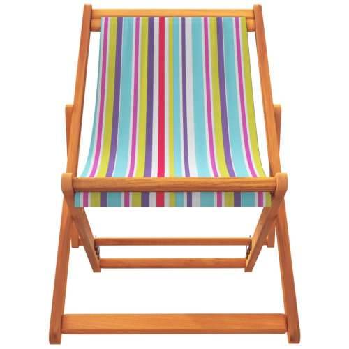 Sklopive stolice za plažu od tkanine 2 kom višebojne Cijena
