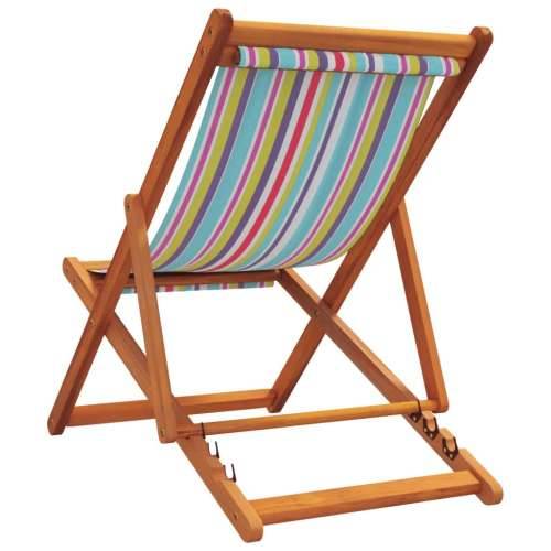 Sklopive stolice za plažu od tkanine 2 kom višebojne Cijena