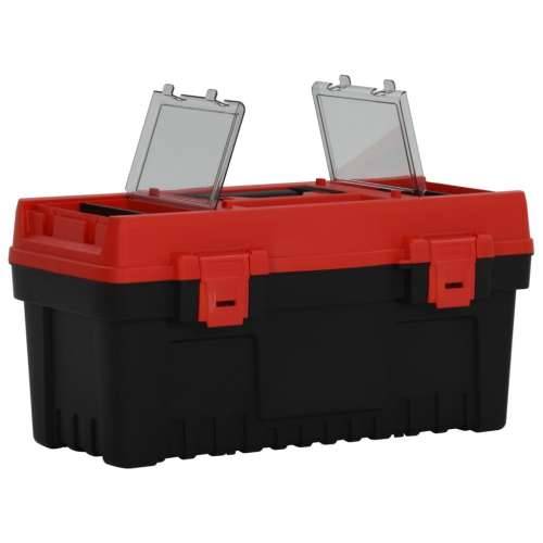 2-dijelni set kutija za alat crno-crveni od polipropilena - 55 x 27.5 x 28.5 cm 1 Cijena