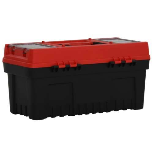 2-dijelni set kutija za alat crno-crveni od polipropilena - 55 x 27.5 x 28.5 cm 1 Cijena