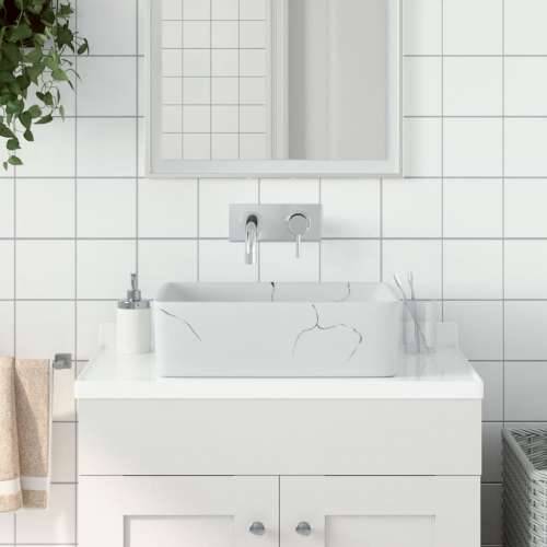 Nadgradni Lavabo - Umivaonik bijeli pravokutni 46x35,5x13 cm keramički - Bijela Cijena