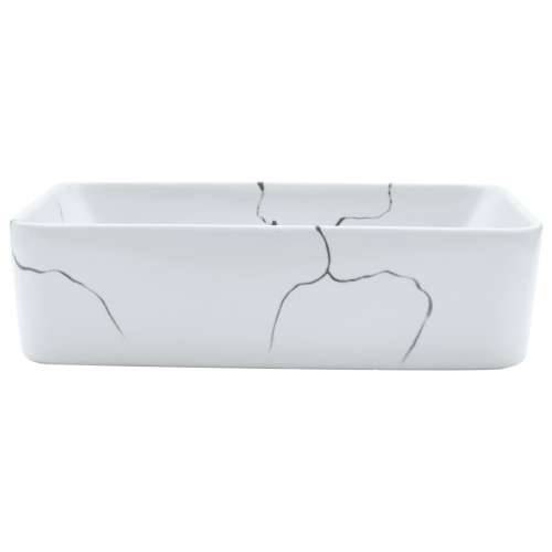 Nadgradni Lavabo - Umivaonik bijeli pravokutni 46x35,5x13 cm keramički - Bijela Cijena