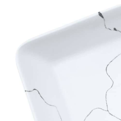 Nadgradni Lavabo - Umivaonik bijeli pravokutni 46x35,5x13 cm keramički - Bijela Cijena