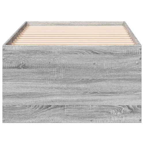 Dnevni krevet s ladicama bez madraca siva boja hrasta 75x190 cm - Sivi hrast sonoma 75 x 190 cm Cijena