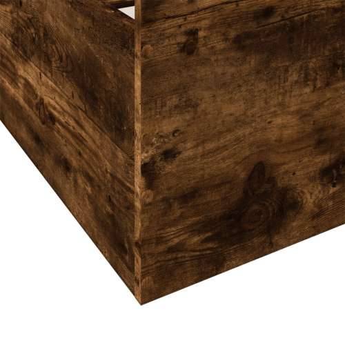 Okvir kreveta s ladicama boja hrasta 140x190 cm - Dimljeni hrast 140 x 190 cm Cijena