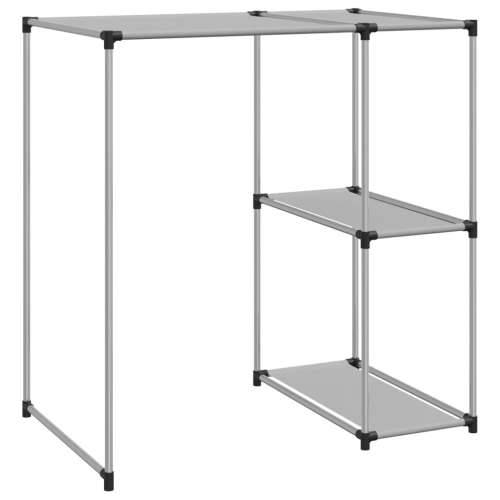 Stalak za pohranu iznad perilice sivi 87x55x90,5 cm željezni - Siva Cijena
