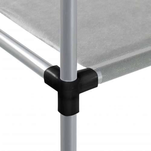 Stalak za pohranu iznad perilice sivi 87x55x90,5 cm željezni - Siva Cijena