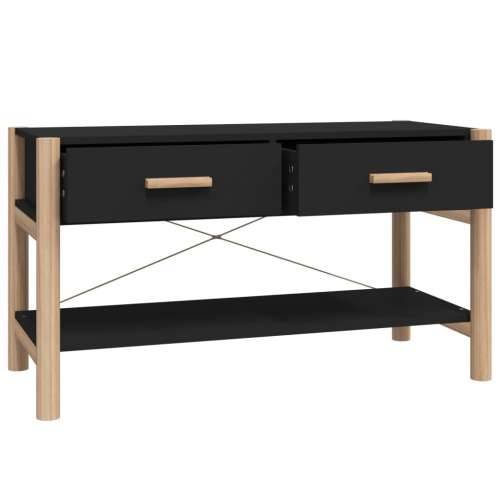 TV ormarić crni 82 x 38 x 45 cm od konstruiranog drva - Crna 1 Cijena