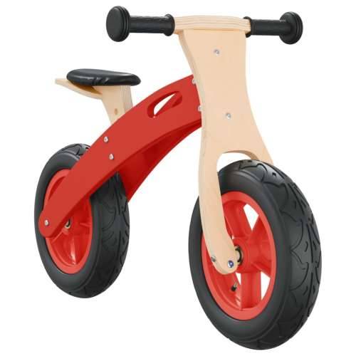 Dječji bicikl za ravnotežu sa zračnim gumama crveni Cijena