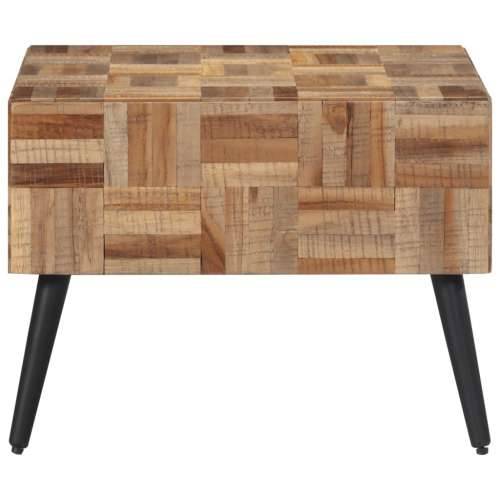 Stolić za kavu sivi 55x55x40 cm od masivne obnovljene tikovine - 55 x 55 x 40 cm 1 Cijena