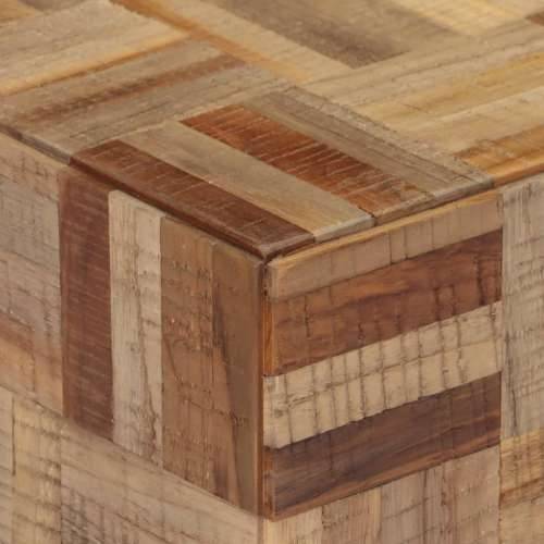 Stolić za kavu sivi 55x55x40 cm od masivne obnovljene tikovine - 55 x 55 x 40 cm 1 Cijena