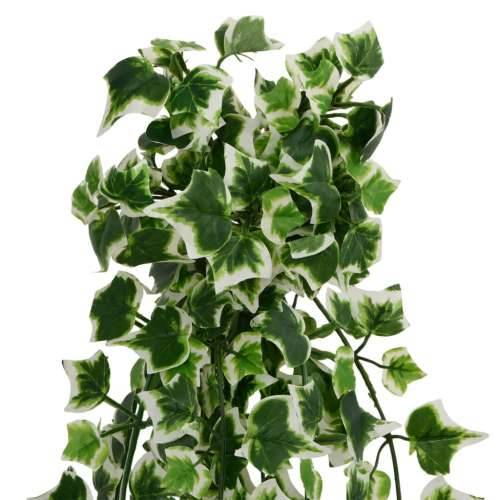 Umjetne viseće biljke 12 kom 339 listova 90 cm zeleno-bijele Cijena
