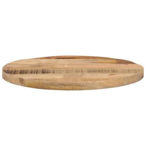 Stolna ploča Ø 40x1,5 cm okrugla od masivnog grubog drva manga - Grubo drvo manga (prirodno) 40 cm 1 15 mm Cijena